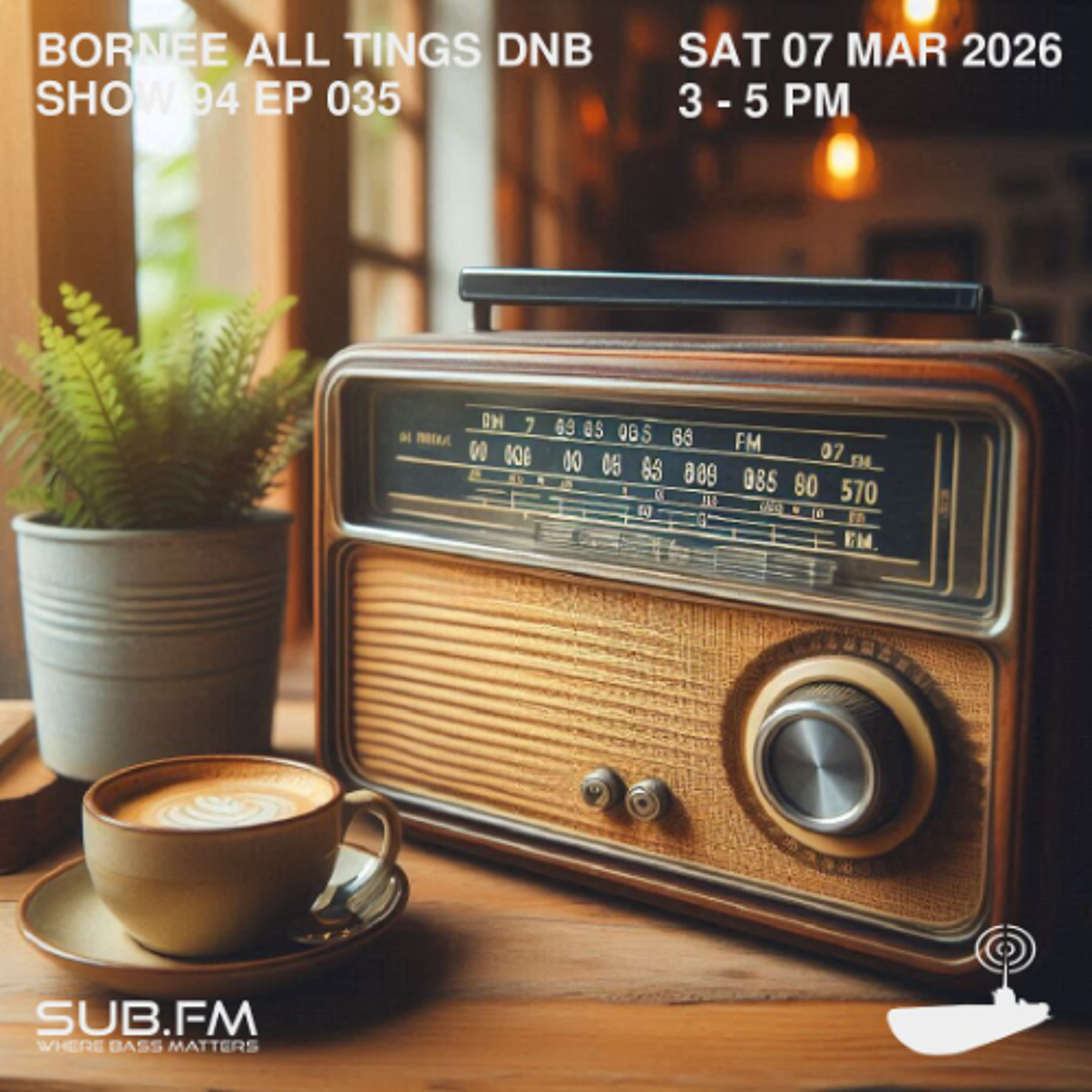 Bornee Show 94 All Things DnB 035 - 07 Mar 2026 episode artwork