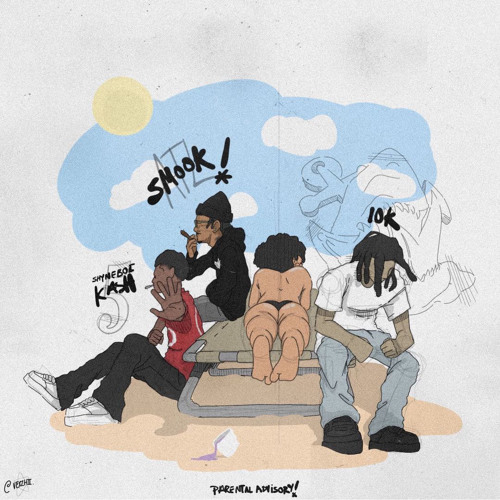 10KDunkin + Shyneboikash + Atl Smook - White Tan [Prod: 2wo2imes + Al Chapo] [@DJGren8de + Andrxtti]