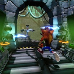 ビリビリはつでんしせつ(クラッシュバンディクー風)