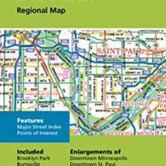 [View] KINDLE 📬 Rand McNally Folded Map: Minneapolis St. Paul Regional Map by  Rand