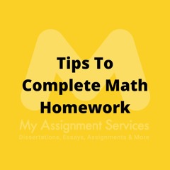 Podcast- Top Tips To Complete Math Homework