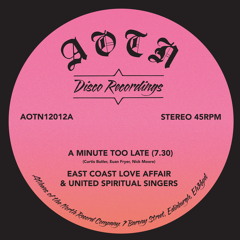Not a Minute Too Late (Tom Noble Mix)