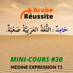 Comment dire LA LANGUE ARABE EST DIFFICILE en arabe littéraire ? MC30
