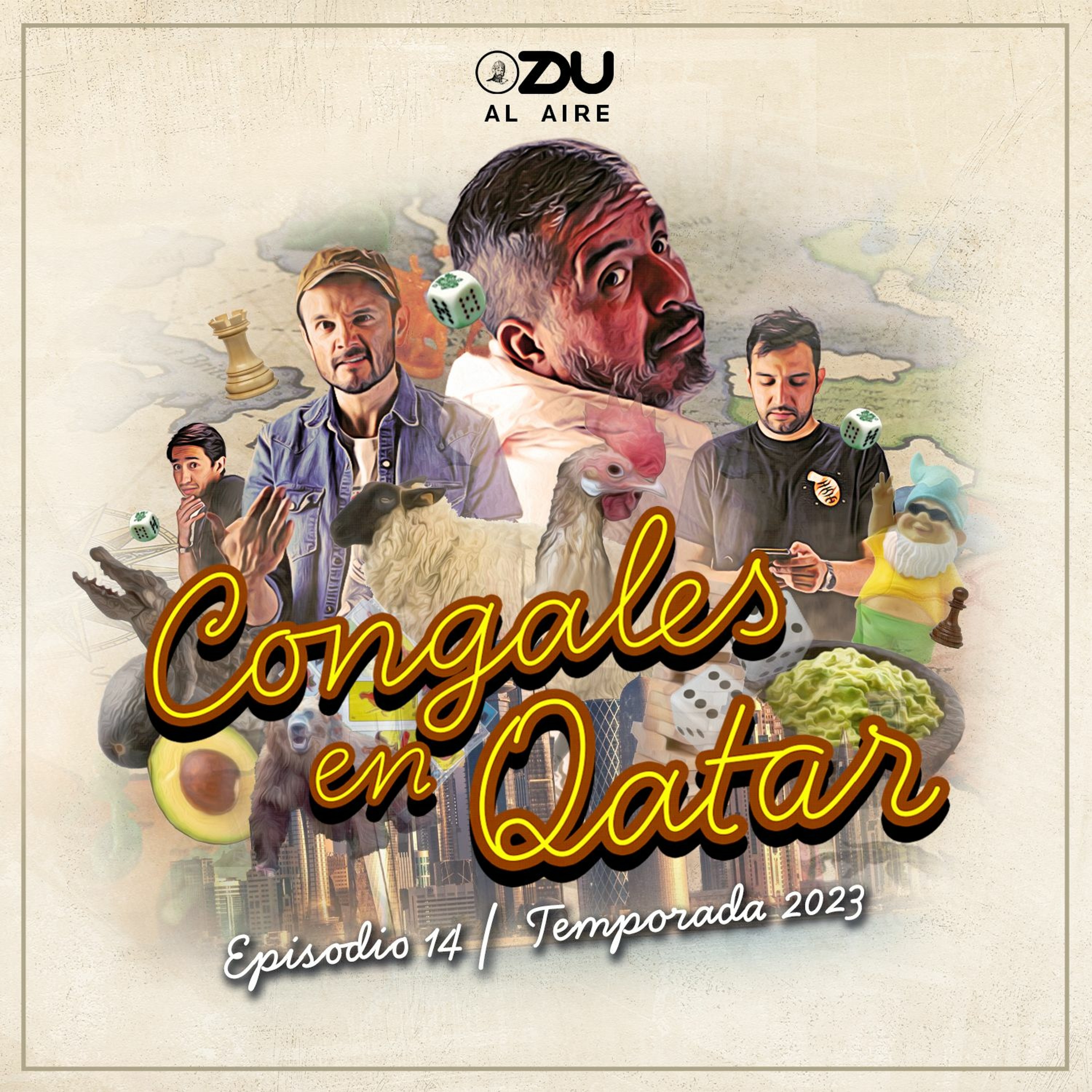 ZDU Al Aire 2023 14: Congales en Qatar.