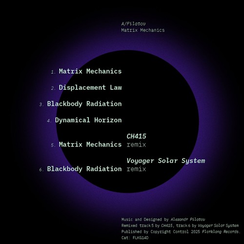 A/Filatov - Matrix Mechanics - CH415 remix