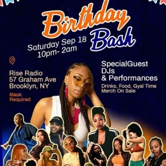 Nicki Antics Birthday Bashment Live Recording (90s Dancehall, Calypso, Reggae, 2000's Soca)