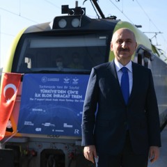 Türkiye’den Çin’e ilk ihracat treni İstanbul’dan yola çıktı