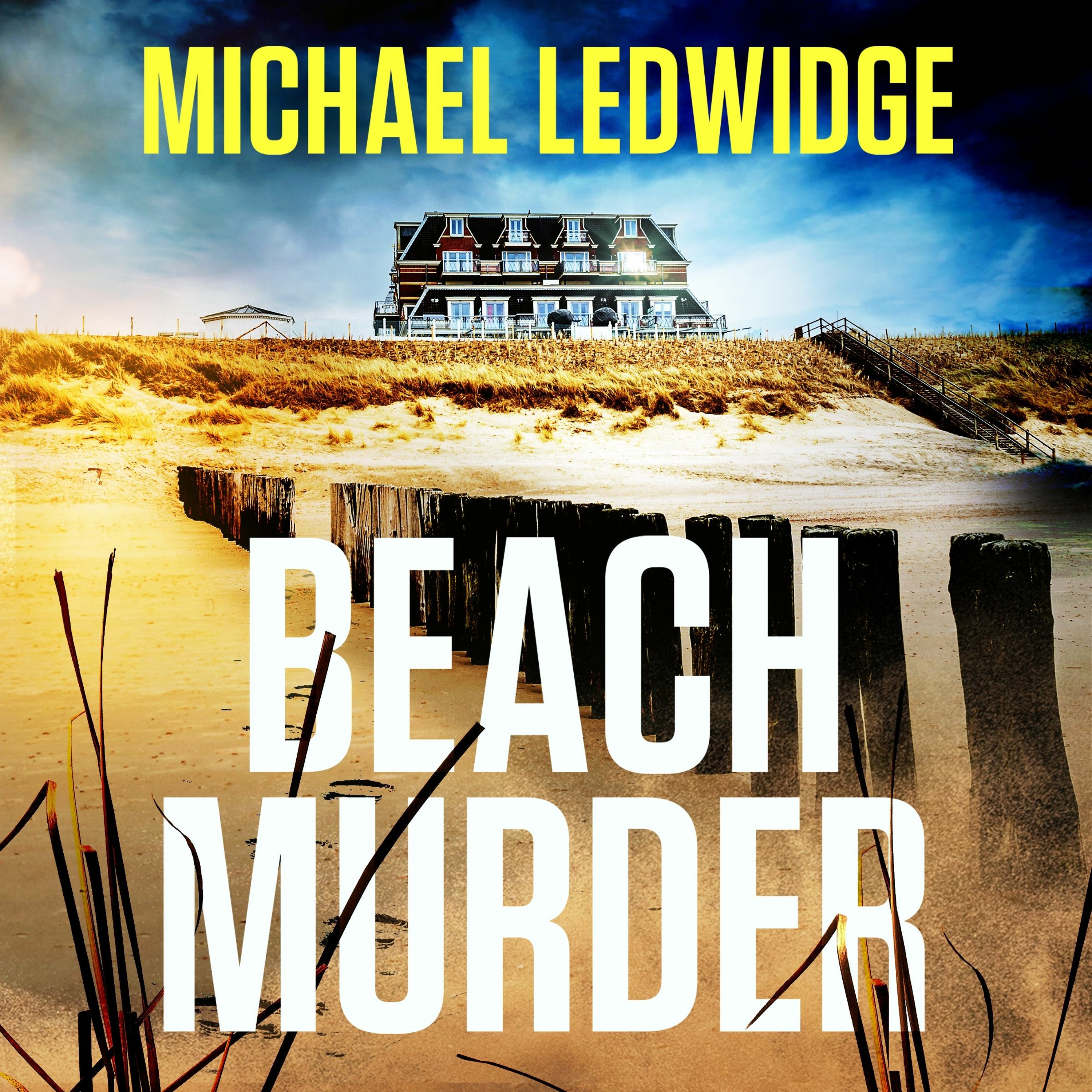 cover of episode BEACH MURDER by Michael Ledwidge, read by Neil Hellegers - audiobook extract