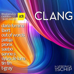 Daria Fomina - Clang ADE Showcase Live Set in Het Veronica Schip Amsterdam (22 October 2025)