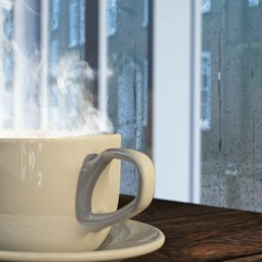 Rain Sounds At Coffee Shop (75 Minutes)