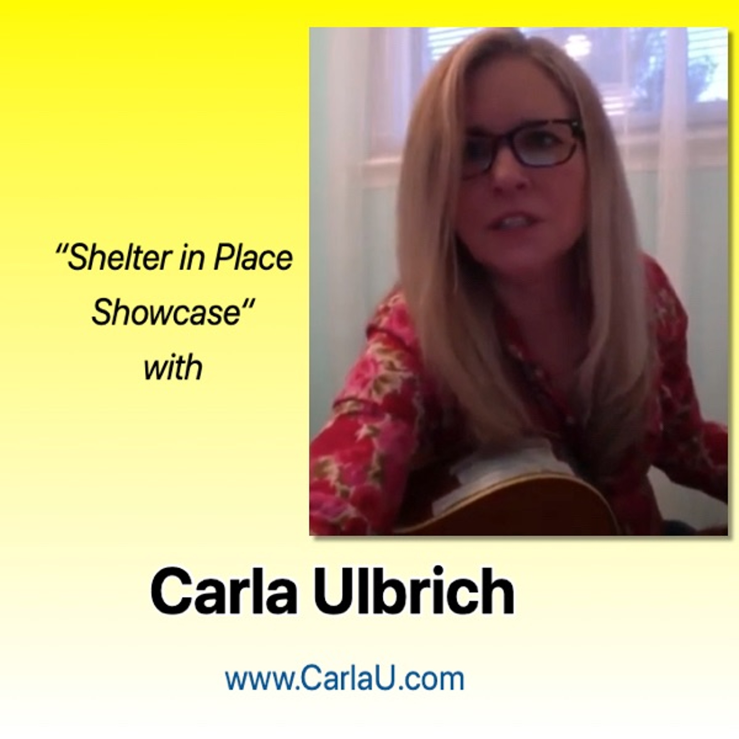 Carla Ulbrich on Folk Music Notebook's "Shelter in Place Showcase" episode artwork