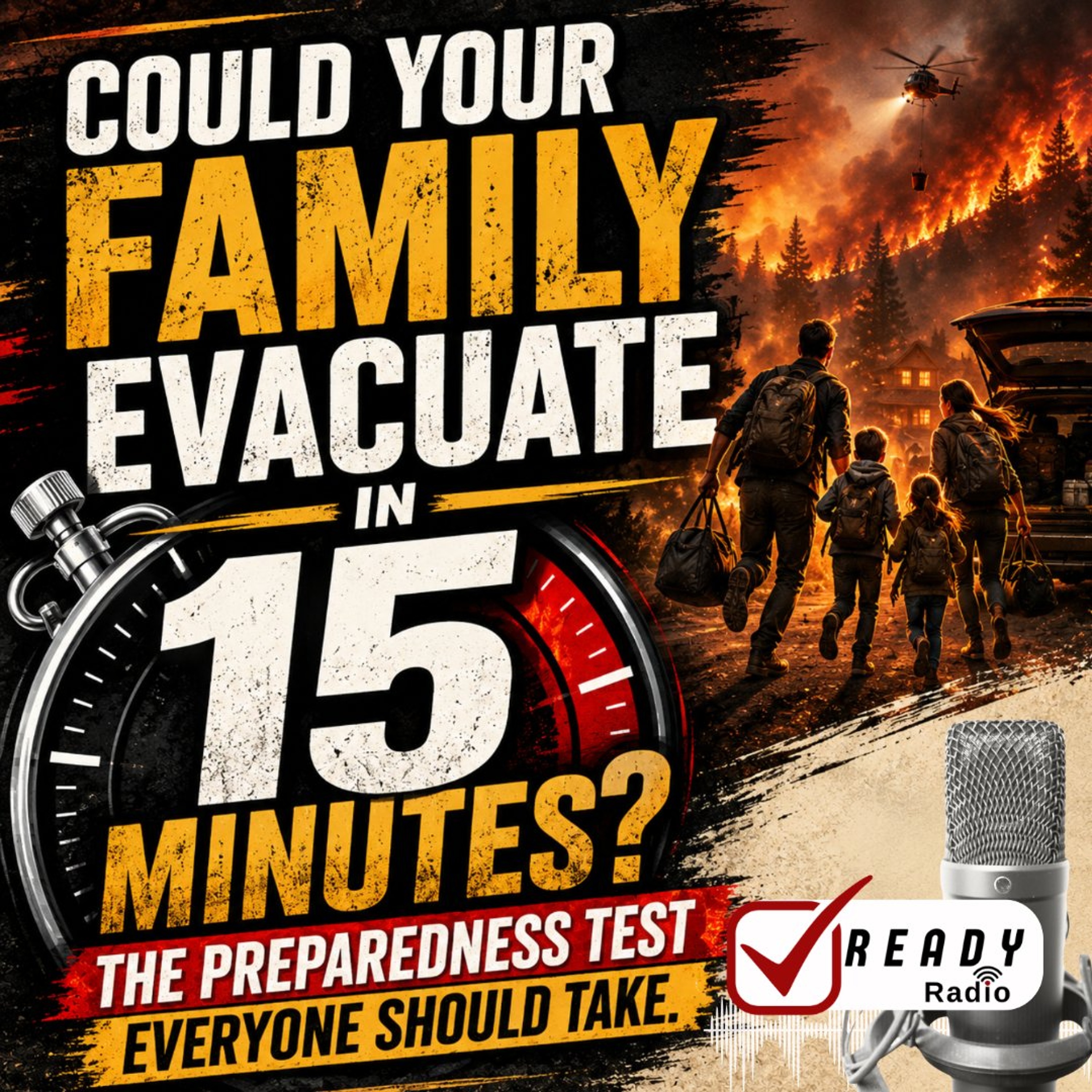 Could Your Family Evacuate in 15 Minutes? The Preparedness Test Everyone Should Take. (7-10-26) episode artwork