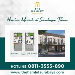 Hub 0811-3555-890,  Beli Rumah Modern Minimalis Bebas Biaya KPR di Surabaya Timur! The Hamlet