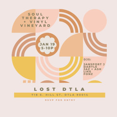 Soul Therapy + Vinyl Vineyard - 1.19 at LOST
