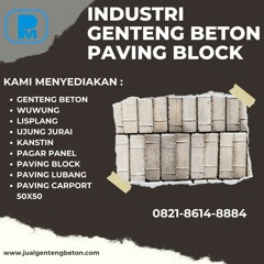 WA Telp 0812 - 3402 - 0699, Distributor Paving Block 20x20 Terdekat Di Sukun