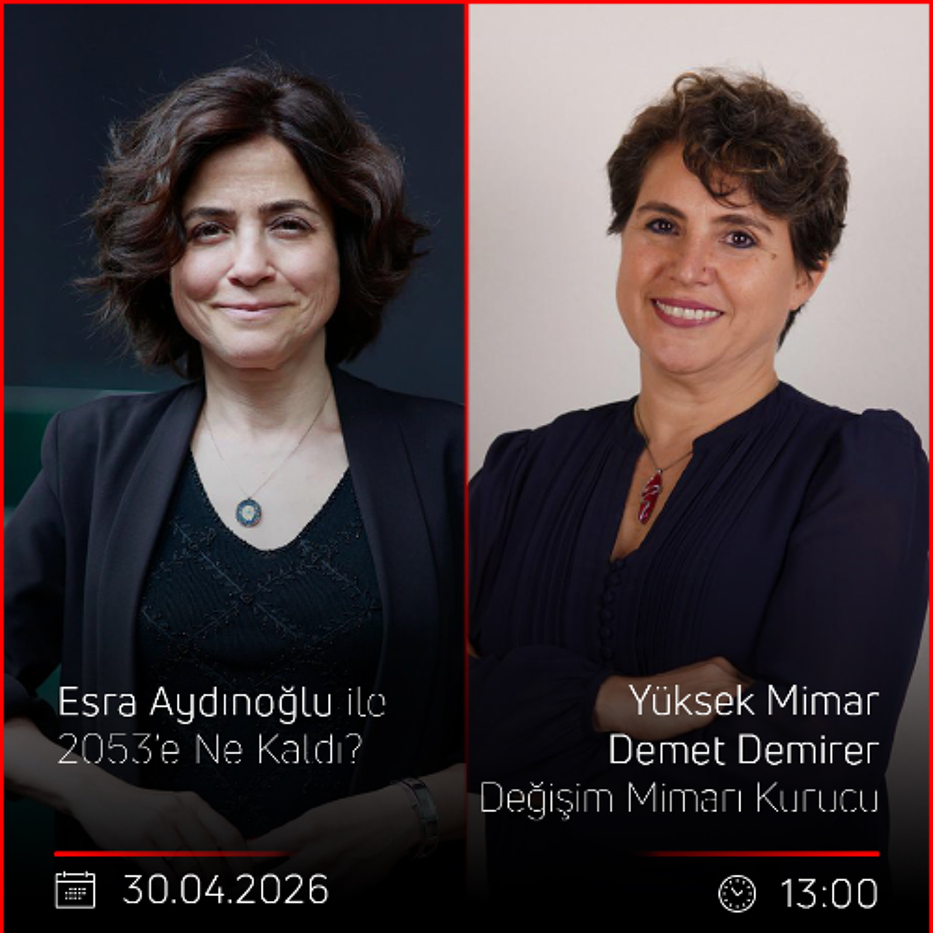 Y. Mimar Demet Demirer – Esra Aydınoğlu ile 2053’e Ne kaldı?