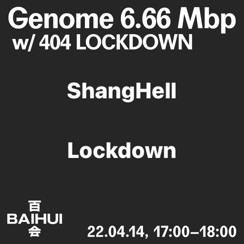 Genome 6.66 Mbp w/ 404 Lockdown on Baihui Radio