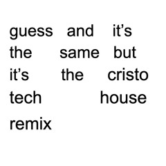Charli xcx - Guess (Cristo Remix)