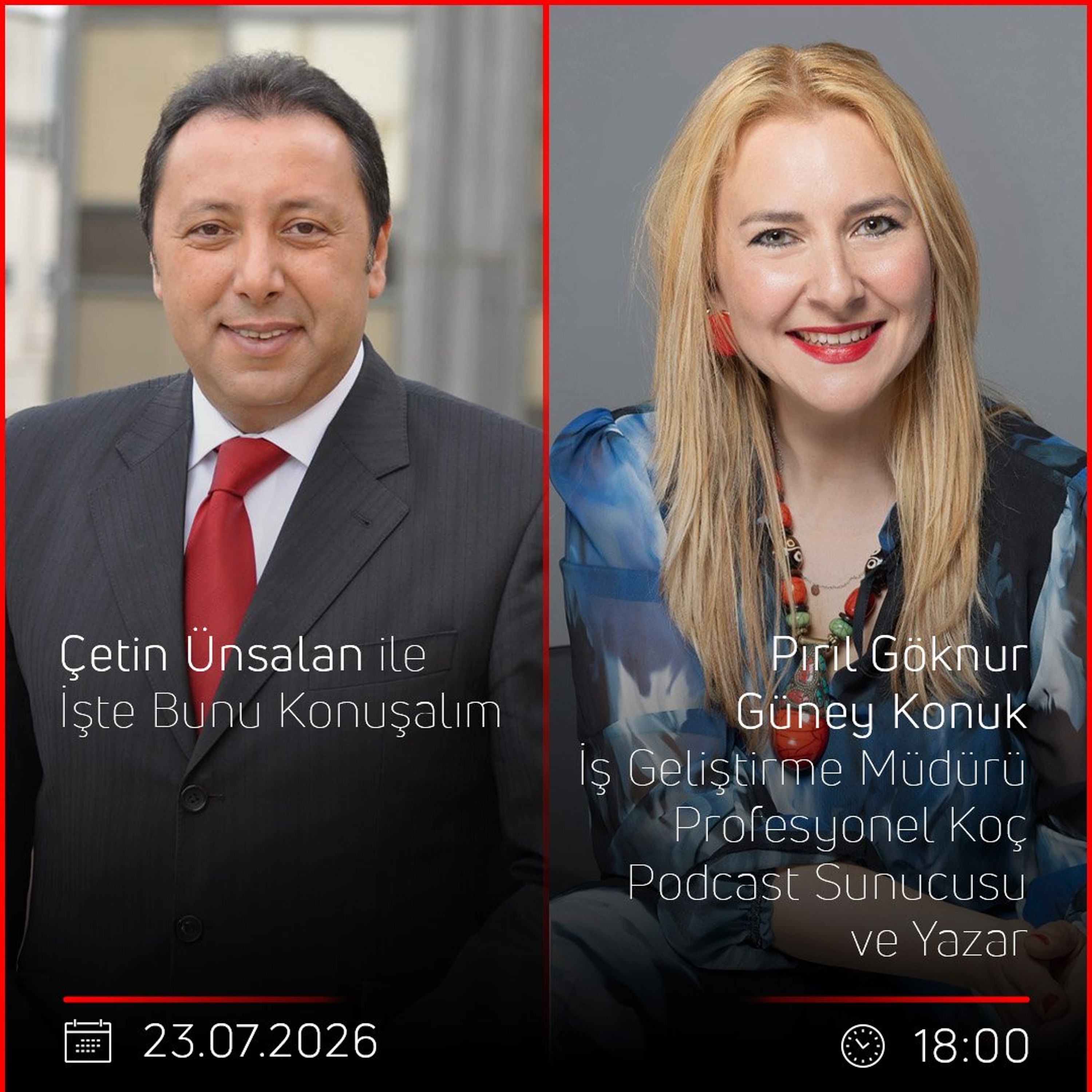 Pırıl Göknur Güney Konuk - Çetin Ünsalan ile İşte Bunu Konuşalım episode artwork