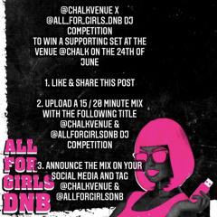 *1/4 WINNERS* MAGMA @CHALKVENUE & @ALLGIRLSDNB DJ COMPETITION