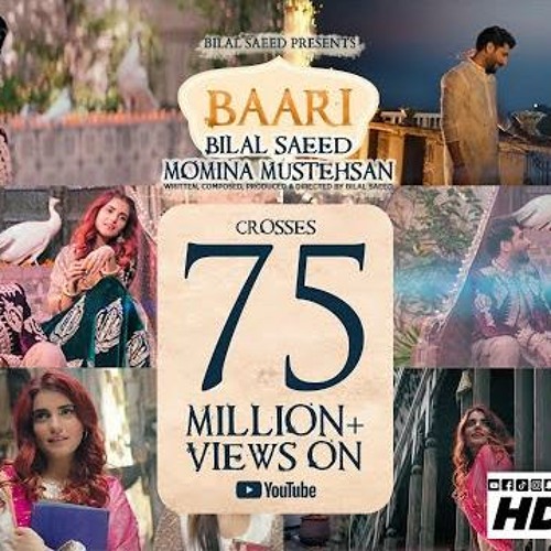 Stream Baari by Bilal Saeed and Momina Mustehsan Official Music Video Latest Song 2019 by szt Listen online for free on SoundCloud