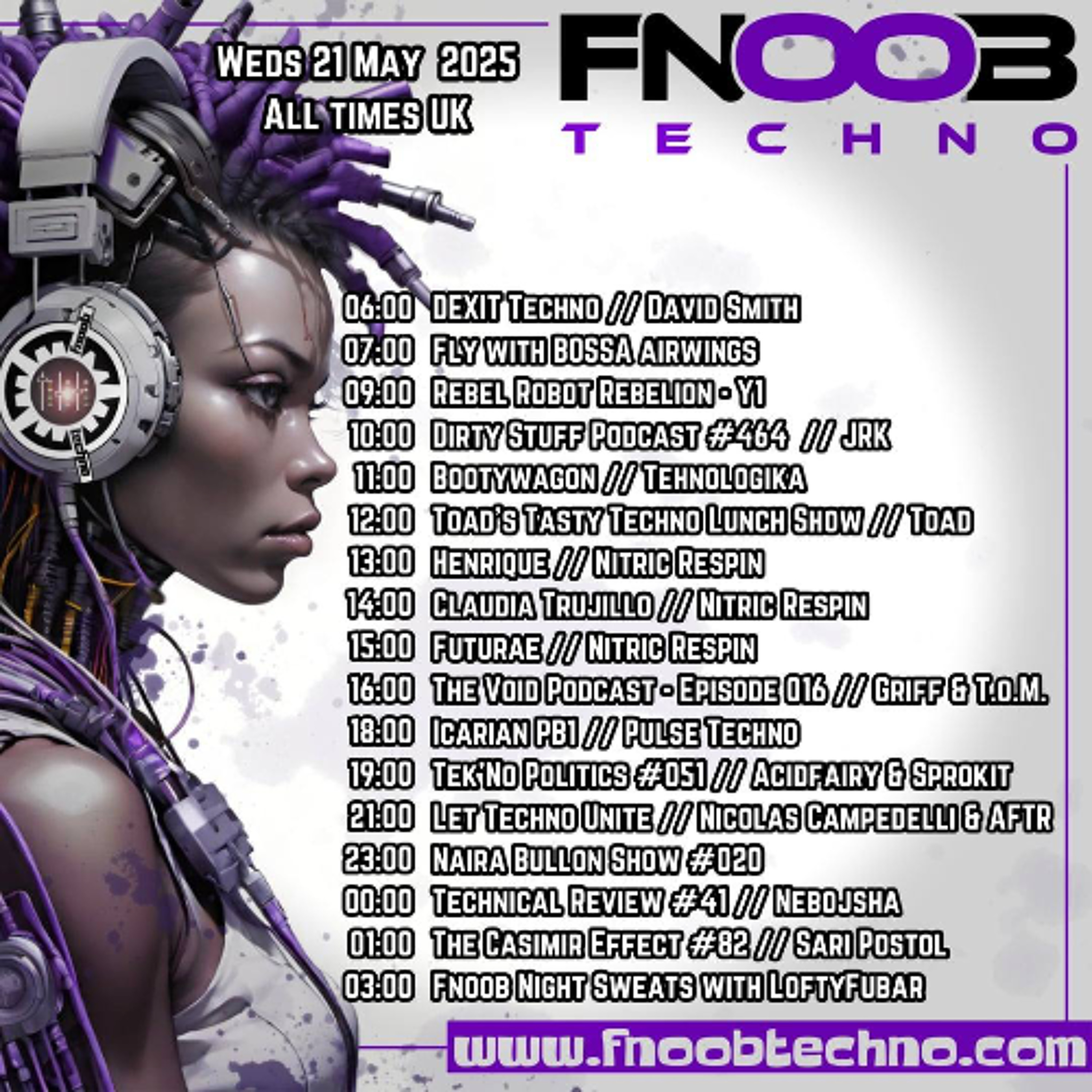 Fnoob Techno - May 2025 episode artwork