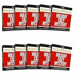 Get PDF Perfect 10 Holiday Cozy Mystery Plots #38 Complete Collection: Premium Pre-Made Novel Writin