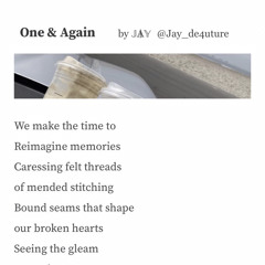 One and Again written by @Jay_de4uture