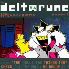"THE HALLS FOR THINGS THAT CHECK ALL THE HALLS NO BUDDY TO F" [the Deltarune same same same  puppet]