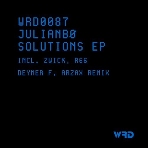 WRD0087 - JulianBØ - Print Paint (DEYNER F Remix).
