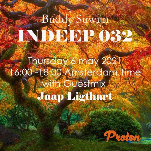 Jaap Ligthart guestmix INDEEP 032 may 2021 @ PROTON RADIO