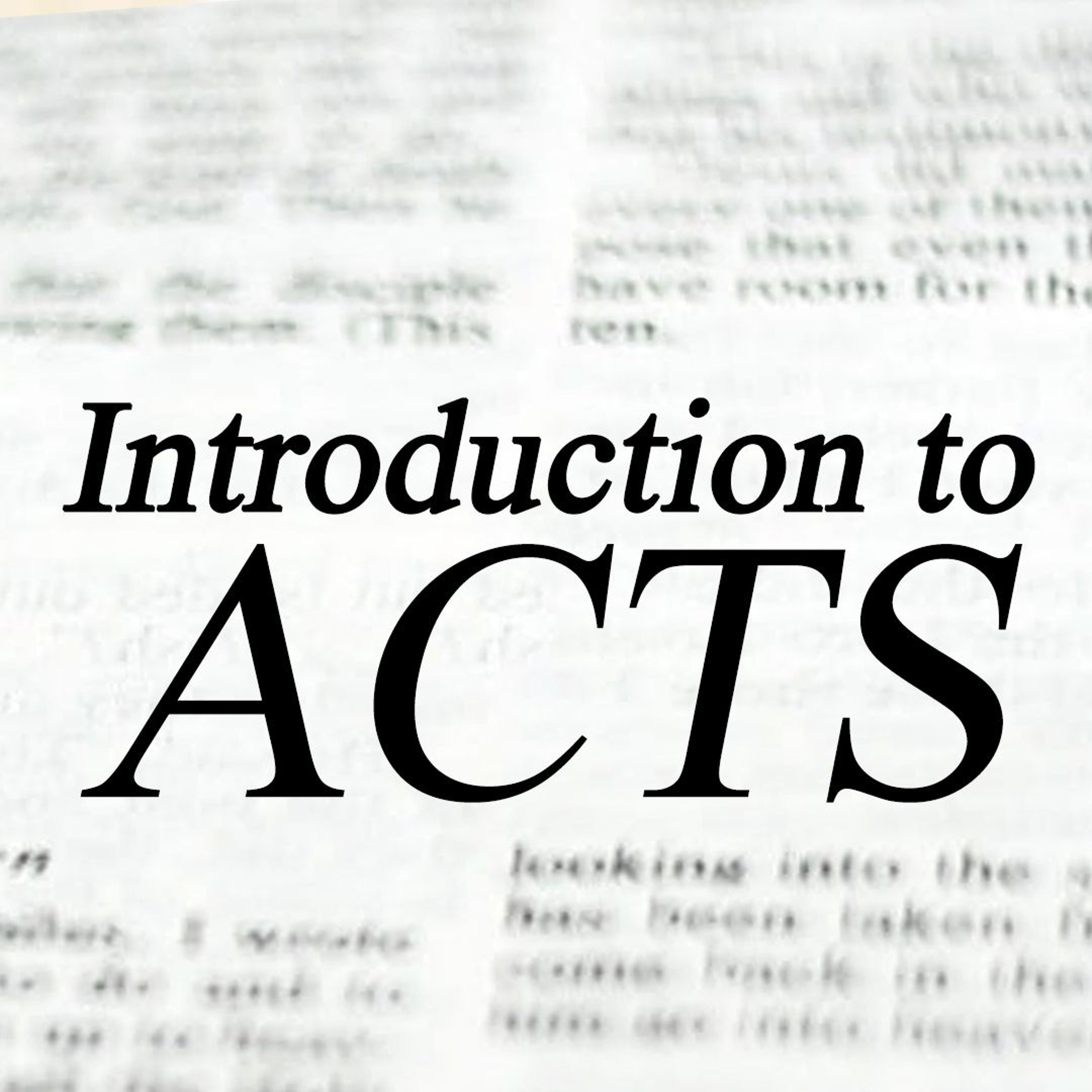 Introduction to ACTS