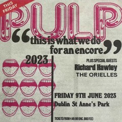 Pulp - Sorted For E's & Wizz - St Annes Park; Dublin 9th June 2023 [johnky]