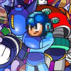 Wily Stage 1 (Mega Man 8) but in the style of Mega Man 7