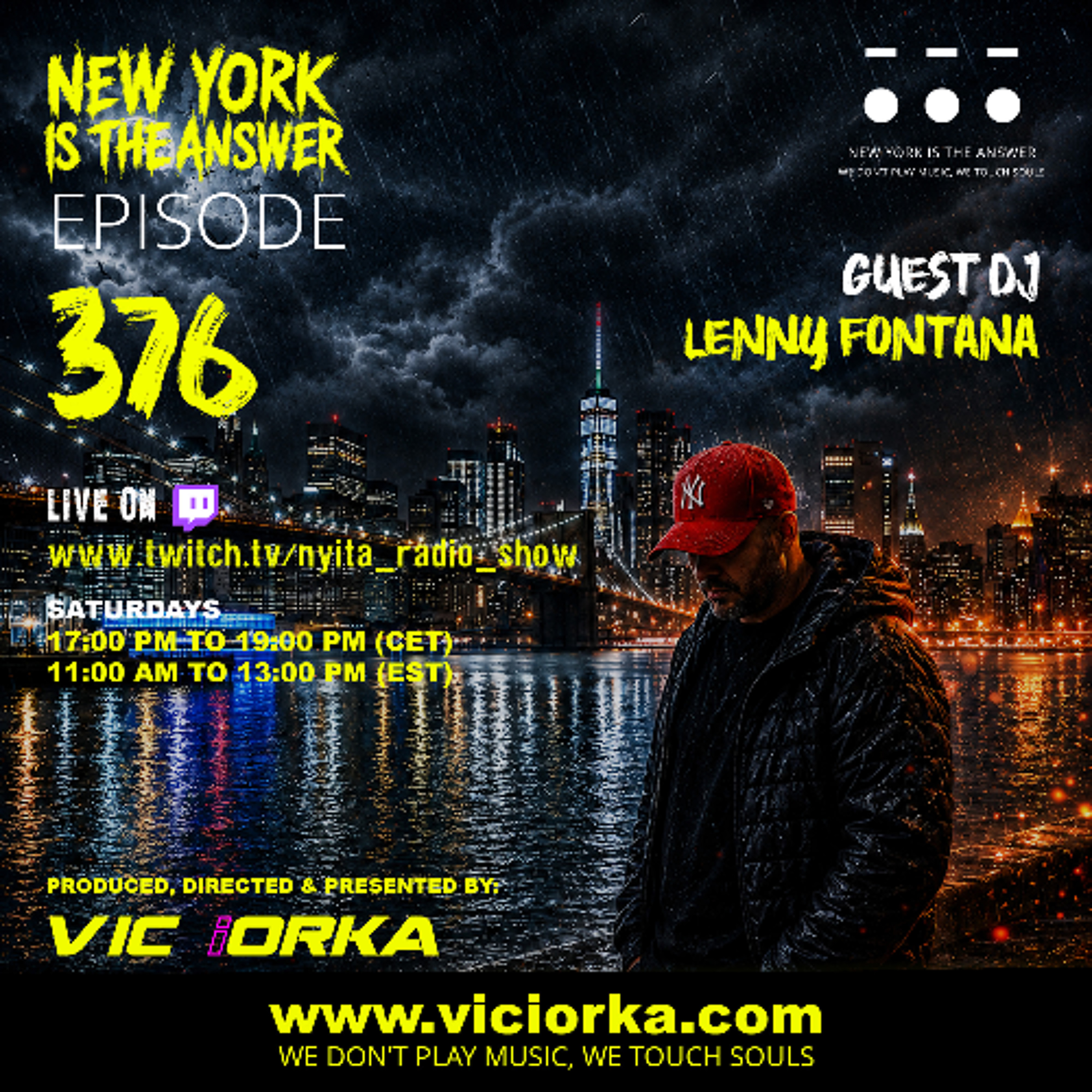 NYITA - S9 - EP 376 - Vic iOrka & Lenny Fontana episode artwork