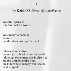 . written by Keith O'Sullivan : read by @megwaf