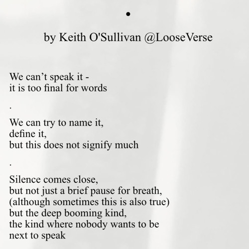 . written by Keith O'Sullivan : read by @megwaf