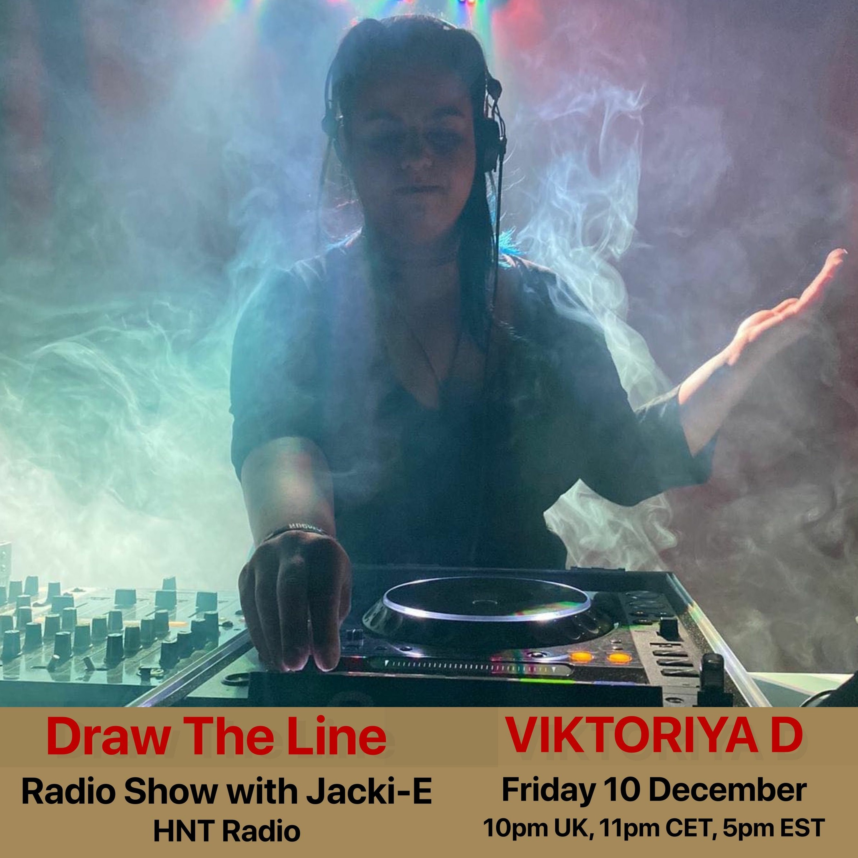 Jacki-E and Draw The Line Radio Show
