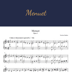 Menuet [orchestra]