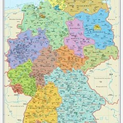 Posterkarten Geographie: Deutschland: politisch  FULL PDF