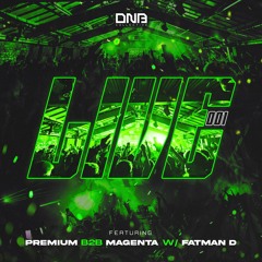 DNB Collective: Live Mix Series 001 - Premium B2B Magenta w/ Fatman D