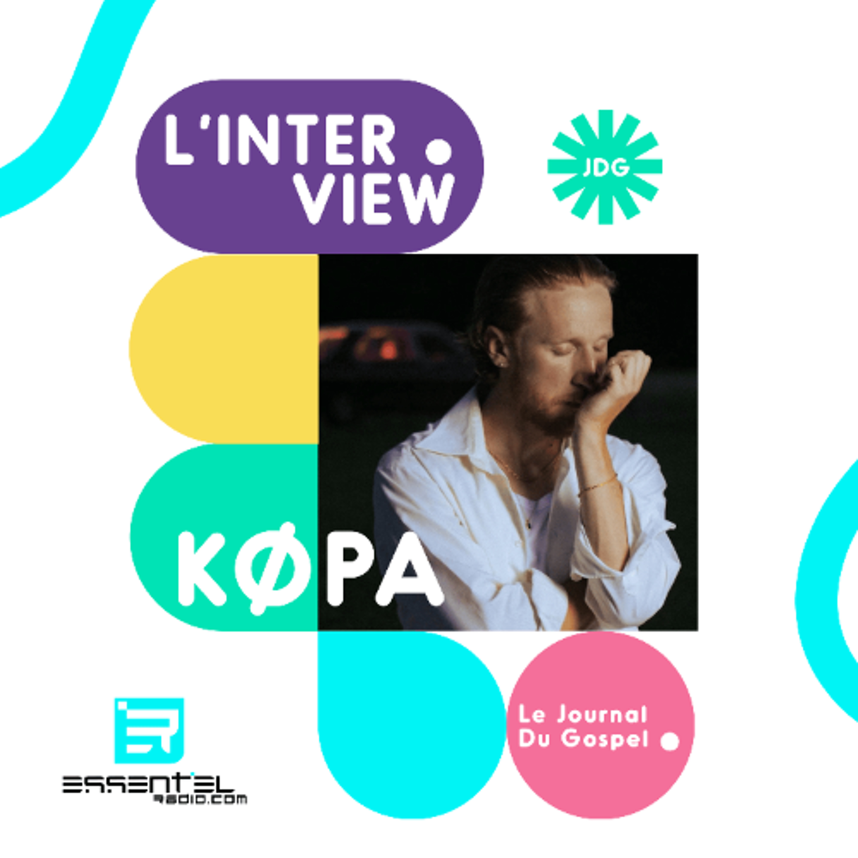 Køpa est notre guest dans le Journal du Gospel ! - Podcast du 08/09 episode artwork