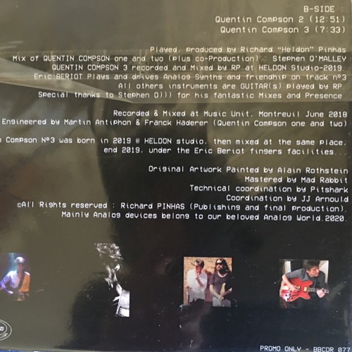 QUENTIN COMPSON Album PINHAS/BERIOT TrackMaster - Vinyle - RP - Beriot 1 Premix 3 Mieux 01