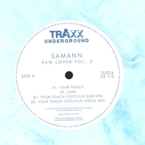 Samann / Raw Lover Vol. 3 / Tuccillo Remixes (Light Blue Color Vinyl) Samann / Raw Lover Vol. 3 / Tuccillo Remixes (Light Blue Color Vinyl)