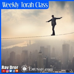 Emunah (Faith) is the key to success in life - 7/17/23 - Weekly Torah Lecture with Rav Dror