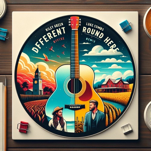 Riley Green  Ft. Luke Combs - Different Round Here (VDJJD Remix)