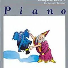 Download⚡️(PDF)❤️ Alfred's Basic Piano Library Theory Complete, Bk 1: For the Later Beginner (Alfred