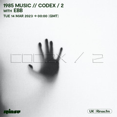 1985 Music: Codex / 2 with Ebb - 14 March 2023