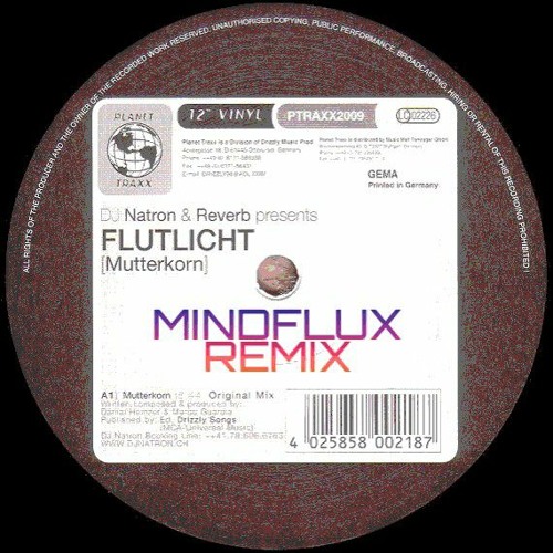 Dj Natron & Reverb Presents Flutlicht - Mutterkorn (Mindflux Remix)[MINDFREE001]