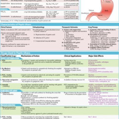 [GET] PDF 💝 MemoCharts Pharmacology: Drug therapy for peptic ulcers (Review chart) (